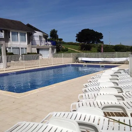 Maison 6 Pers Belle Vue Mer Piscine, Plage A 40 M Trevou-Treguignec Exterior photo