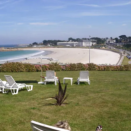 Maison 6 Pers Belle Vue Mer Piscine, Plage A 40 M Trevou-Treguignec Exterior photo