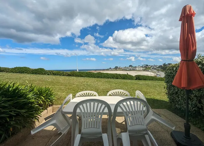 Maison 6 Pers Belle Vue Mer Piscine, Plage A 40 M